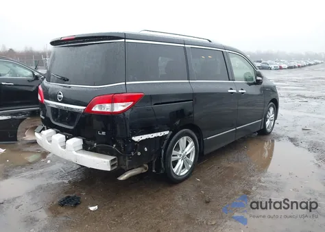 2014 Nissan Quest Le from USA, damaged, VIN JN8AE2KP3E9102282